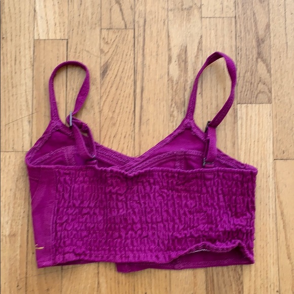 Jean crop top - Picture 2 of 3